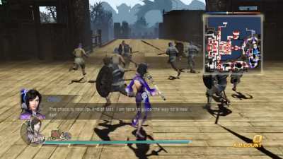 It's the little details; everyone gets a line even though you only get to pick between 4 characters in musou mode