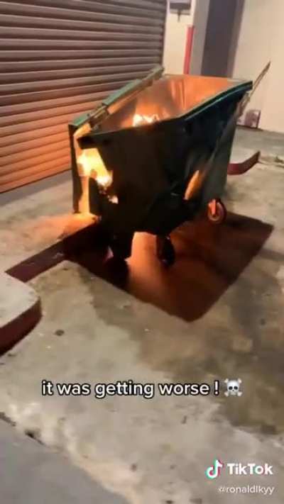 ah yes, a fire, I should make a tiktok!