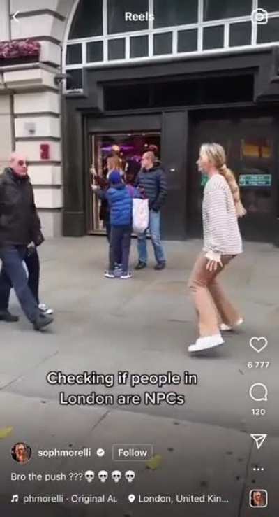 Jumping onto people and being surprised they ain&rsquo;t having it