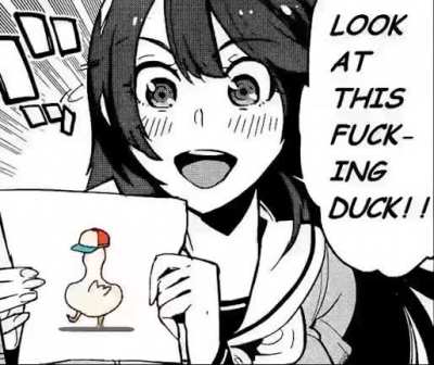 Dancing duck
