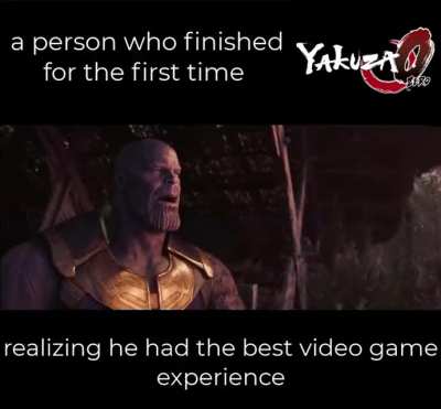 Yakuza 0 low-key changed my life