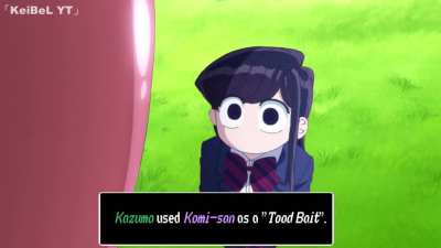 Komi-san joins Kazuma's Party.