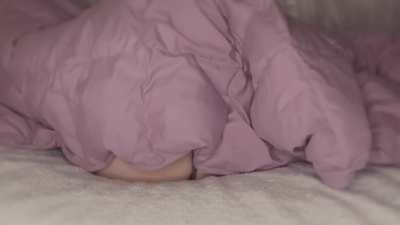 POV: you&rsquo;re my roommate and you see THIS poking out from under my covers😳&hellip;