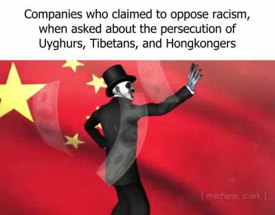 "It's not racism when the CCP does it"