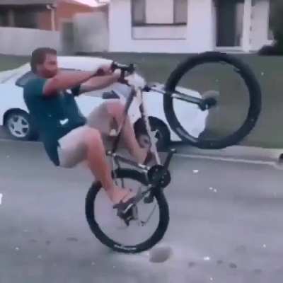 He just kept going