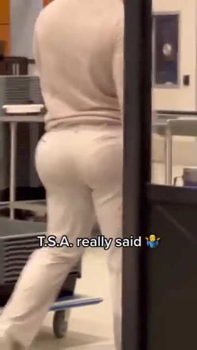Airport Security Couldn't Believe it was Real