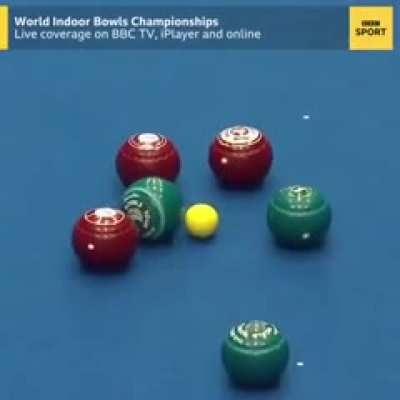 this happened at World Indoor Bowls Championships