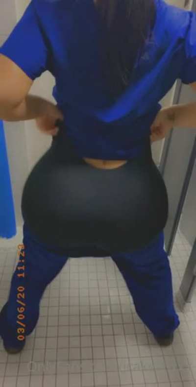 bare ass at work