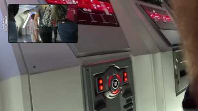 When you&rsquo;re teaching your kid to never touch red buttons!
