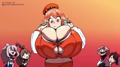 Kiara's Toony Breast Expansion (Animation by Tailblazer)