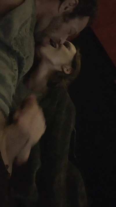 Pornstars fucking in a movie theater 