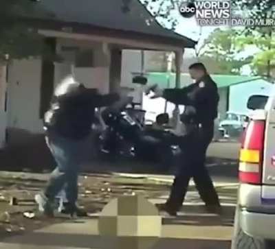 The reaction time and wherewithal to hold fire on the second individual