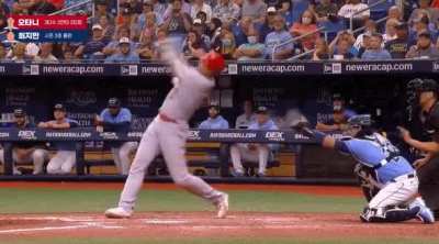 What a Shohei&rsquo;s crazy bat speed really looks like (Zero edit, Real time speed). This is the secret of his dingers and exit velo.