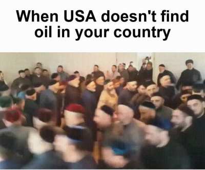 Когда США не нашла нефть в твоей стране