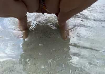 in water