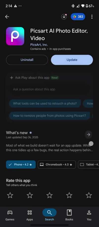 So, uh, Threads App bugged on play store