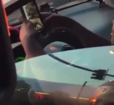At the traffic lights nsfw