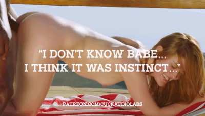 "I don't know Babe...I think it was instinct..." (Imagefap: GoonerAudioLabs)
