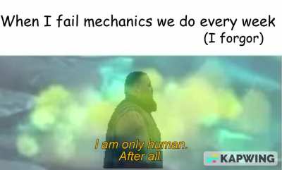I am only human