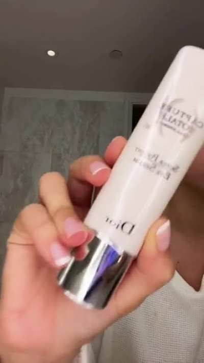 Her skincare routine