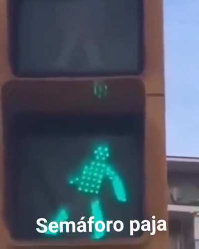 Sem&aacute;foro paja