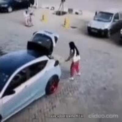 What could go wrong trying to lift a heavy bag.
