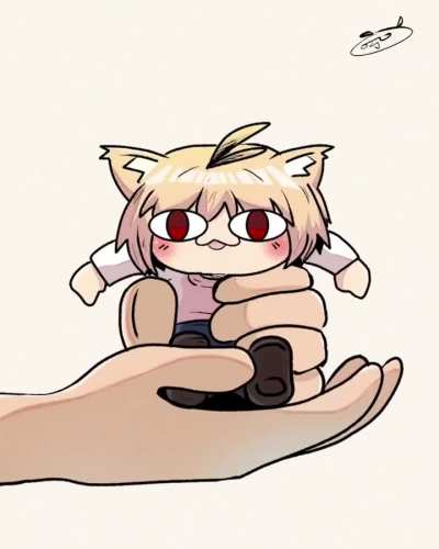 posting a Neco Arc meme every day: Day 69