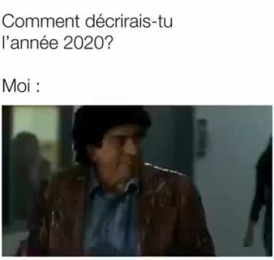 Comment d&eacute;crirais-tu l'ann&eacute;e 2020?