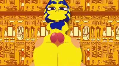 Ankha (@Z0NE on twitter is the creator) [Animal Crossing]
