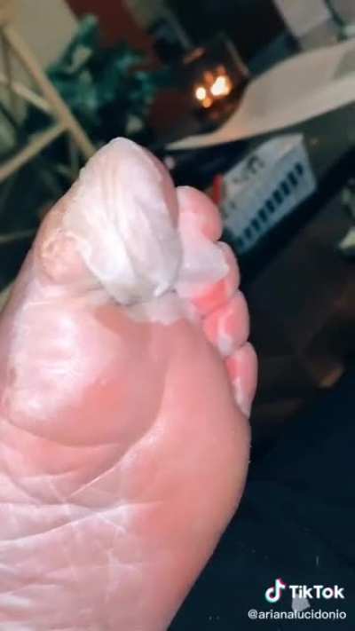 This has got to be a new Rule #34. &ldquo;You wanna fuck me feet? Weird!&rdquo; &ldquo;Nooo, I wanna fuck your feet skin!&rdquo; &ldquo;Ok, cool!&rdquo;