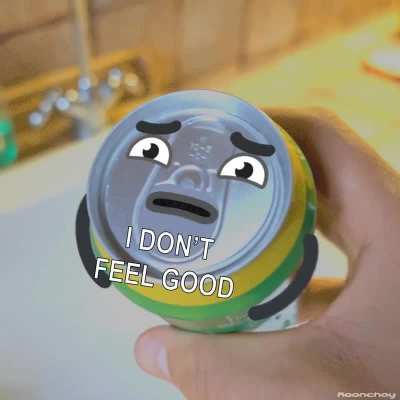 I'm never drinking again!