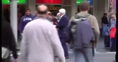 Pedestrian rage