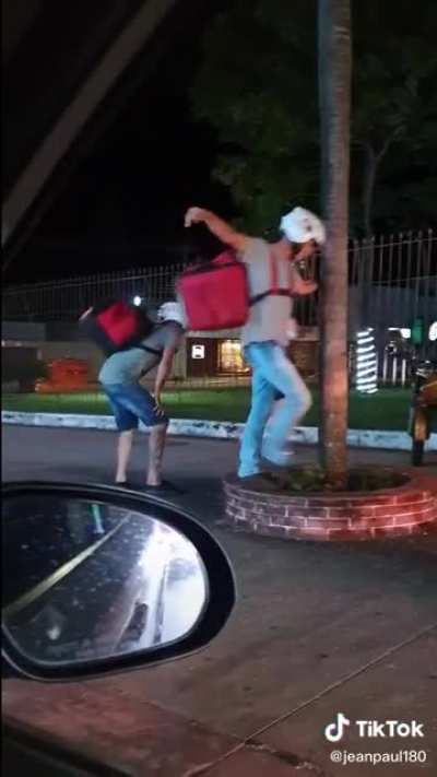 when the traffic light turns red in brazil, it&rsquo;s....a little different