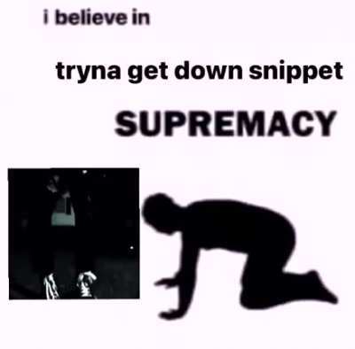 Tryna Get Down Supremacy⛷️
