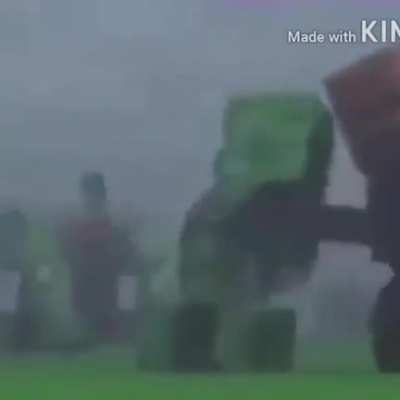 Villager, aw creeper