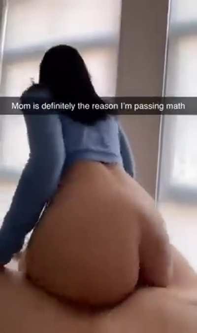 Mom is a very good teacher