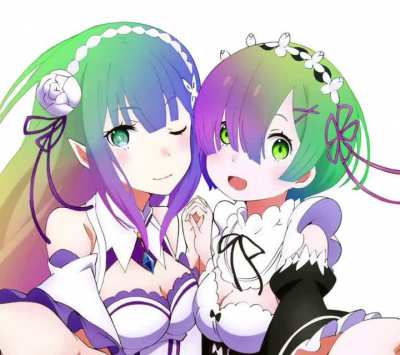 Rem &amp;amp; Emilia [Re: Zero]