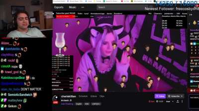 Big streamer decides to stream raid a smaller streamer
