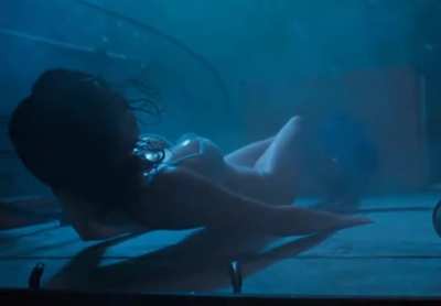 Saffron Burrows stripping
