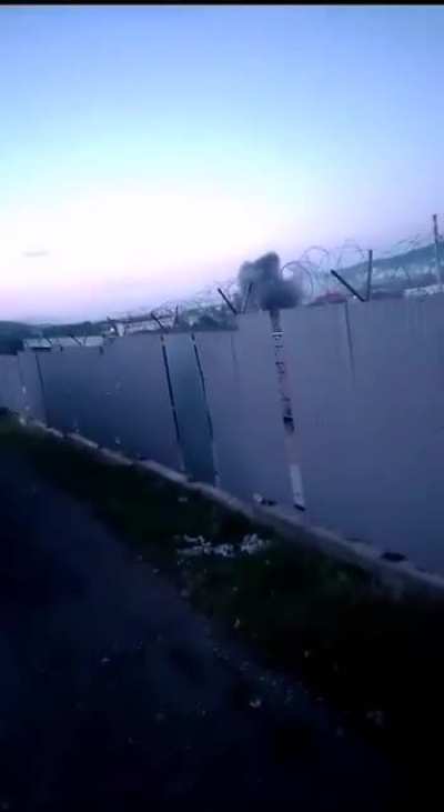 Ukranian kamikaze drone "Lyutyi" hits a target in Tuapse, Russia