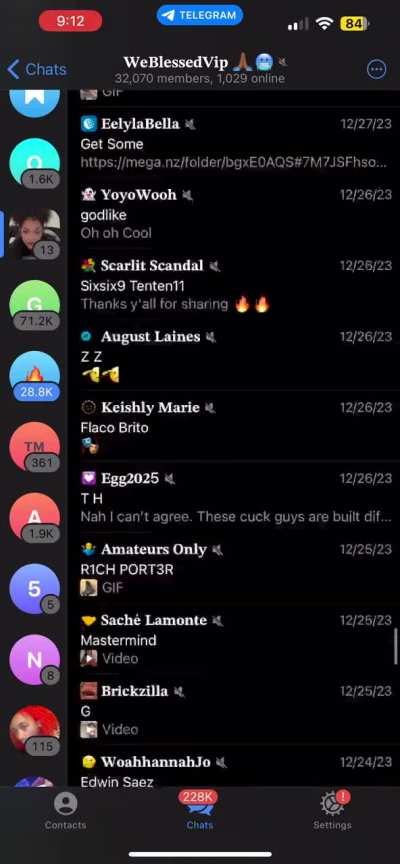 Selling my telegram 