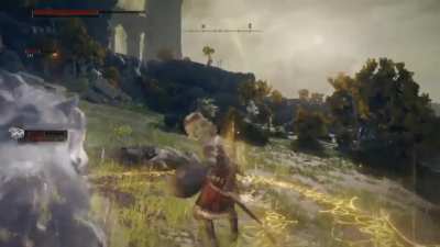 Bug while healing with the shield