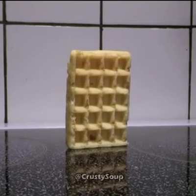 Waffle caindo(n sei se ja postaram mas eu nunca vi postarem)