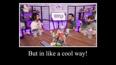 In a cool way!