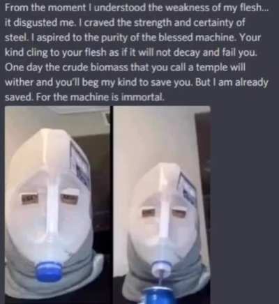 Everyone has a machine spirit in them