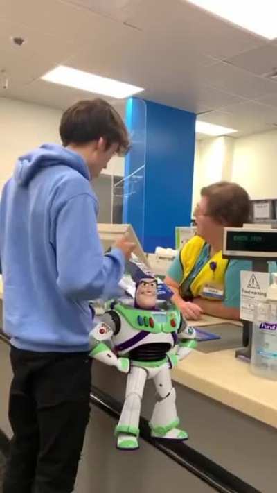 To infinity and your mom!