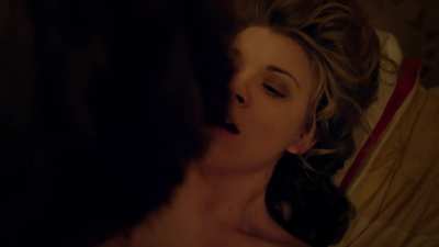 Natalie dormers face when it goes In