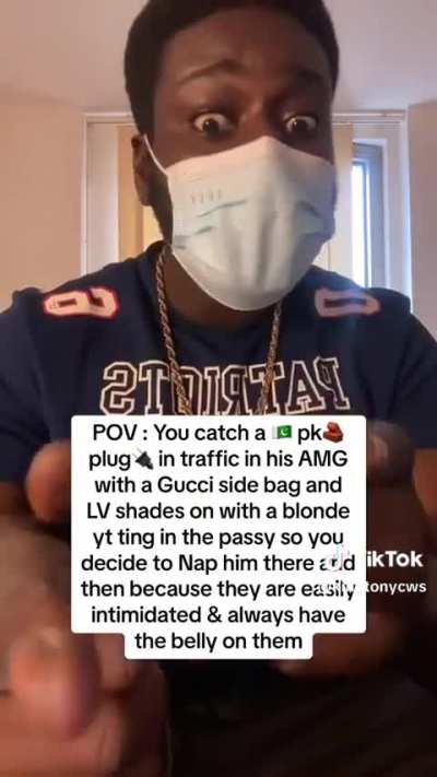 This black tony guy really has something against Asians 😂 I&rsquo;ve seen him pop up on my fyp and 5 posts have been about South Asians and even arguing in comments with people chatting shit about them