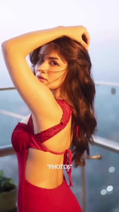 Avneet Kaur in Red Dress -IG-January 2026