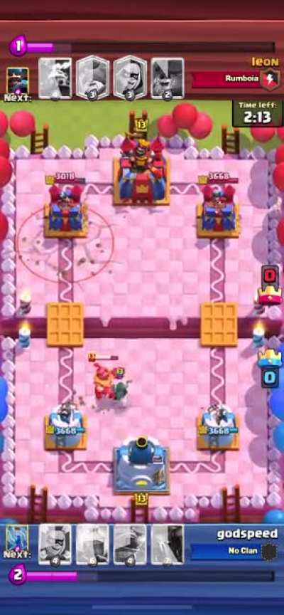 When the bandit is timed right, the mega knight doesn&rsquo;t stand a chance. 💀